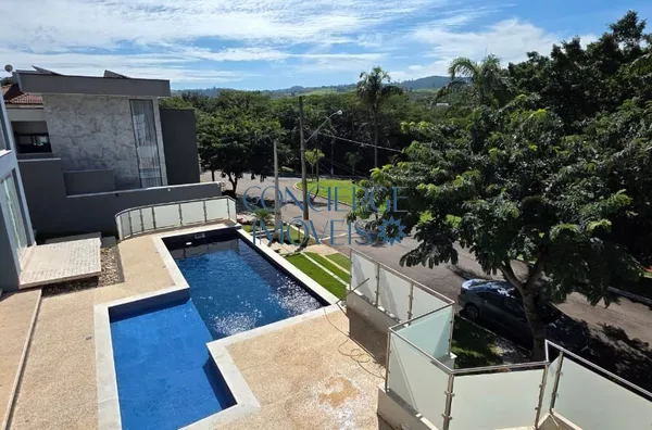 Casa Moderna com vista no Villagio Capriccio - Louveira 