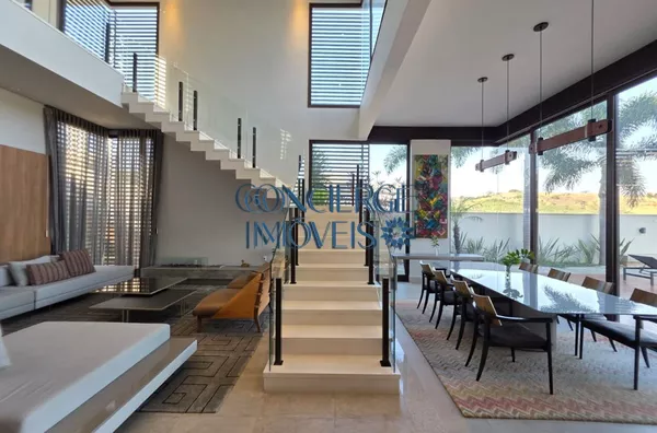 Casa moderna, de altíssimo padrão, com vista deslumbrante no Res. Campo de Toscana 