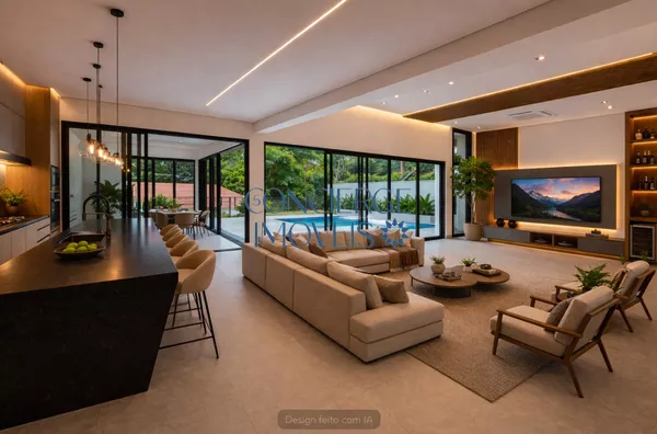 Casa TÉRREA Recém Construída, no Marambaia - Vinhedo