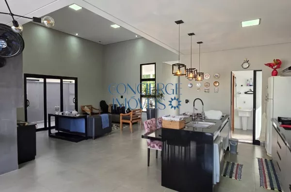 Casa TÉRREA moderna no Cond Bosque dos Cambaras - Valinhos