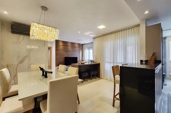 Apartamento com 2 quarto e sala estendida 81 m² de área útil,  à venda no Alameda Eco Resort, em Londrina