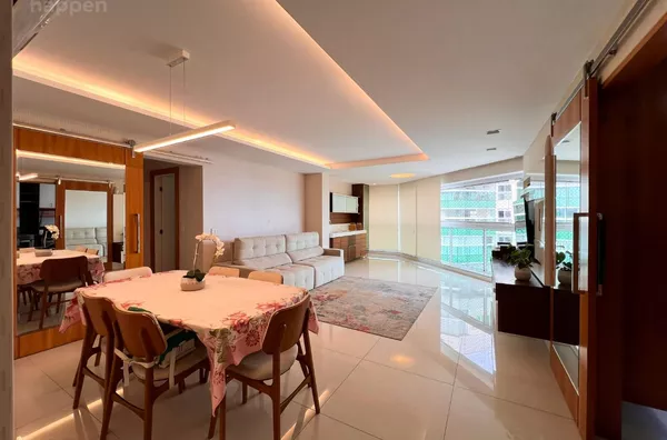 Apartamento de 107 m² com 03 Quartos (03 Suítes), 04 Banheiros, 02 Vagas - Foto 1