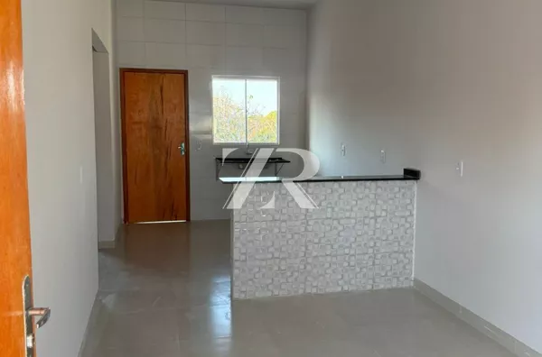 Casa com 2 quartos e garagem coberta,  Jardim Palmares, Barra Do Garcas