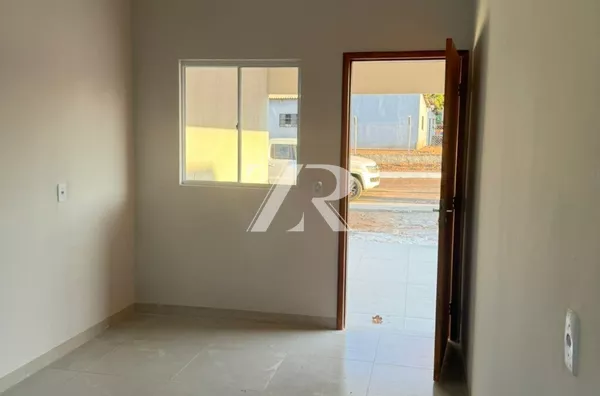 Casa com 2 quartos e garagem coberta,  Jardim Palmares, Barra Do Garcas