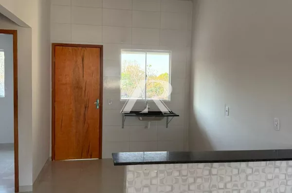 Casa com 2 quartos e garagem coberta,  Jardim Palmares, Barra Do Garcas
