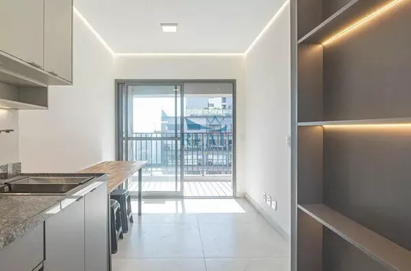 Apartamento 32 metros, 1 quarto, 1 banheiro, Chácara Santo Antônio, Aluga