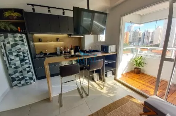 Studio 37 METROS, 1 QUARTO, 1 BANHEIRO, 1 VAGA,  Brooklin,  ALUGA