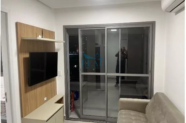 Apartamento mobiliado 30m, 1 quarto, 1 banheiro, 1 sala, Jardim Prudência, Aluga