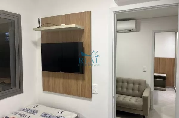 Apartamento mobiliado 30m, 1 quarto, 1 banheiro, 1 sala, Jardim Prudência, Aluga