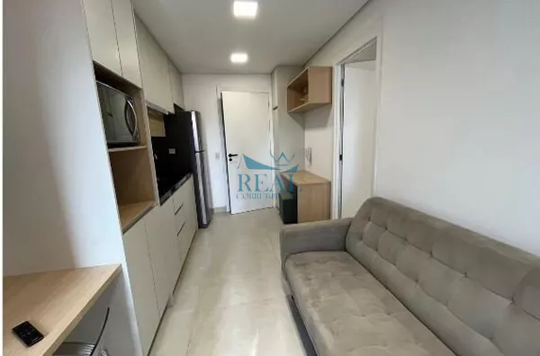 Apartamento mobiliado 30m, 1 quarto, 1 banheiro, 1 sala, Jardim Prudência, Aluga