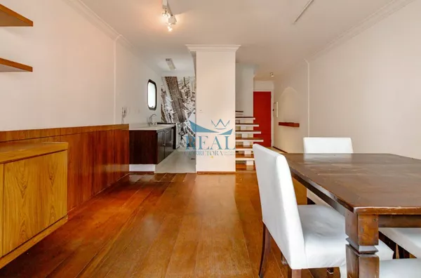 Apartamento duplex, 74m2, 1 dormitório sendo 1 suíte, 1 lavabo, 1 vaga, Itaim Bibi, Vende