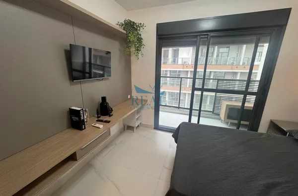 Studio 25 m, 1 quarto, Brooklin, Aluga