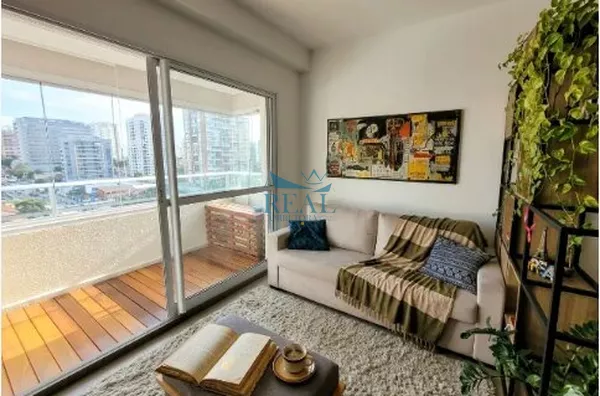 Studio 37 METROS, 1 QUARTO, 1 BANHEIRO, 1 VAGA,  Brooklin,  ALUGA