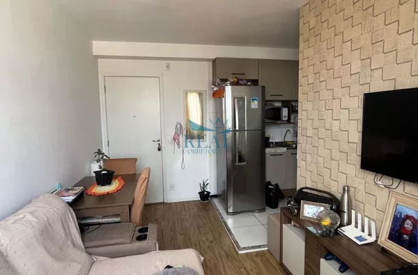 Apartamento 39m2, 2 dormitórios, 1 banheiro, Campo Limpo, Vende