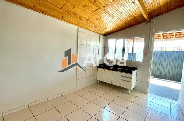 Casa geminada para locação com 1dormitório, por R$ 800,00/mês, na  Vila São Luiz, Ourinhos - SP