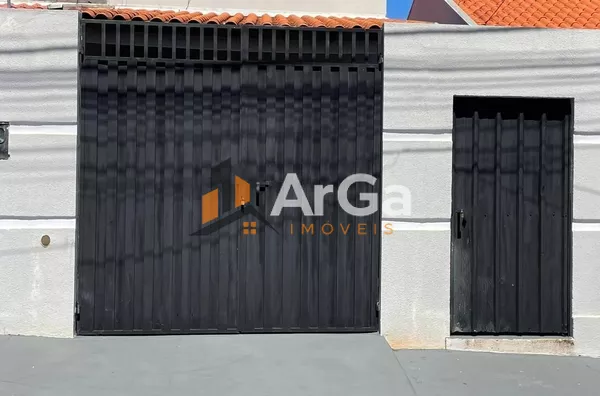 Casa geminada para locação com 1dormitório, por R$ 800,00/mês, na  Vila São Luiz, Ourinhos - SP