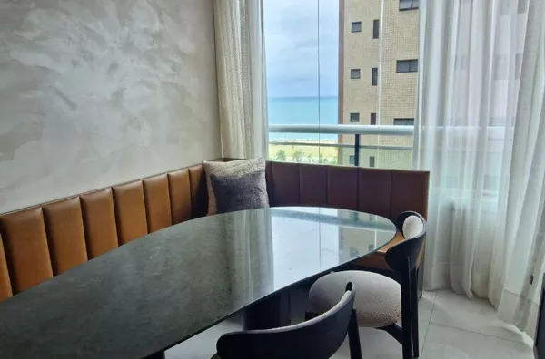 Apartamento para venda,  Meireles, Fortaleza, vista mar, porteira fechada 