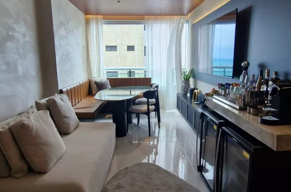 Apartamento para venda,  Meireles, Fortaleza, vista mar, porteira fechada 