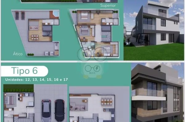 Residencial ASPEN com 20 Sobrados Exclusivos — De 162 m² a 295 m² Valores a partir de R$ 1.488.000.00 até R$ 2.785.001. - Foto 10