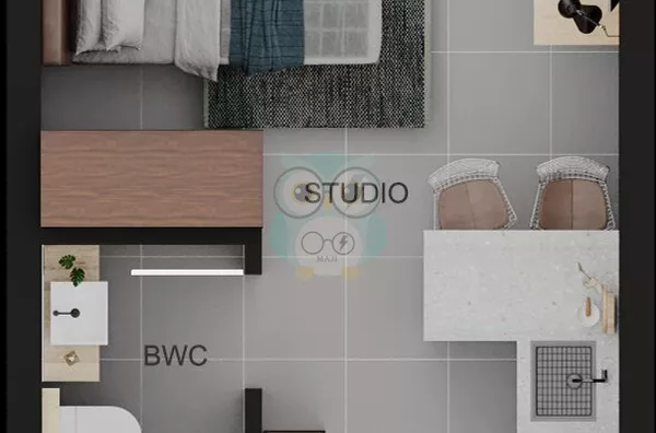 Apartamento para venda, 1 quarto(s),  Centro, Curitiba - Foto 6