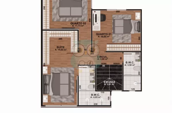 Sobrado para venda,  Xaxim, Curitiba - Foto 5