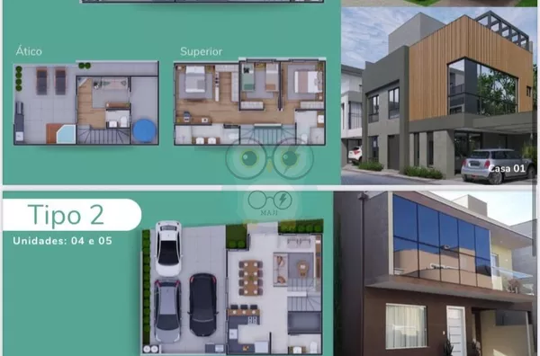 Residencial ASPEN com 20 Sobrados Exclusivos — De 162 m² a 295 m² Valores a partir de R$ 1.488.000.00 até R$ 2.785.001. - Foto 8