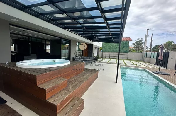 Casa moderna e sustentável com 4 suítes | Tecnologia, conforto e lazer- Praia dos Ingleses - Foto 1