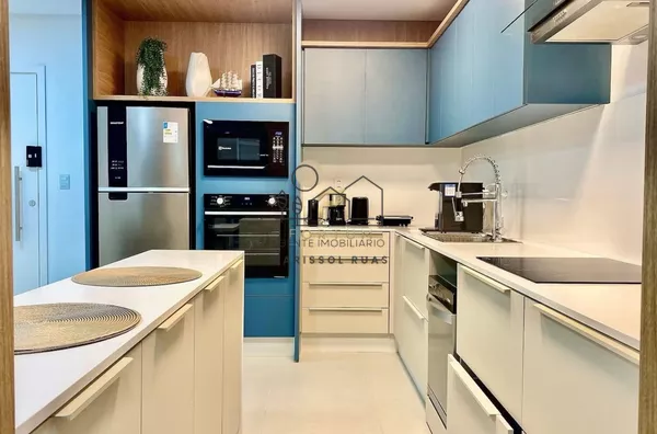 Apartamento mobiliado a venda, 02 quartos, 02 vaga, Ingleses Norte- 250m do Mar - Praia dos Ingleses