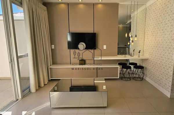 COBERTURA COM PISCINA, 3 DORM. SENDO 1 SUÍTE, MOBILIADA E DECORADA, PRAIA DOS INGLESES, FLORIANÓPOLIS/SC. - - Foto 13