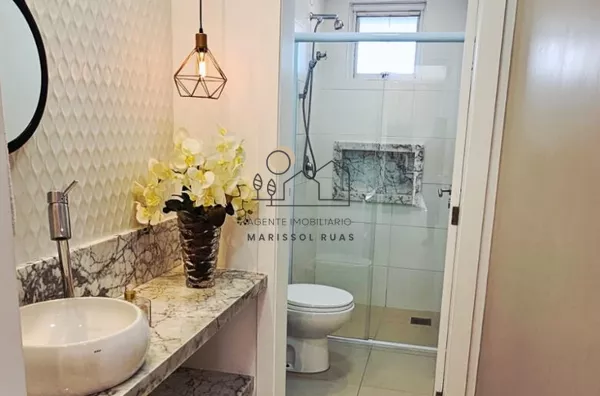 COBERTURA COM PISCINA, 3 DORM. SENDO 1 SUÍTE, MOBILIADA E DECORADA, PRAIA DOS INGLESES, FLORIANÓPOLIS/SC. - - Foto 17