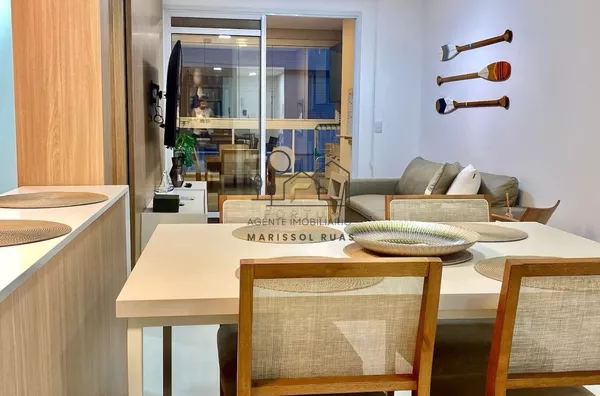 Apartamento mobiliado a venda, 02 quartos, 02 vaga, Ingleses Norte- 250m do Mar - Praia dos Ingleses