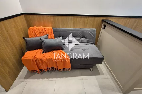 Kitnet/Studio mobiliado com sacada - ao lado da UNIDEP/UTFPR, até 2 pessoas, 32m² - Foto 6