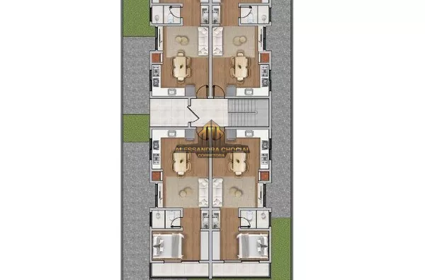 Loft na PLANTA , 36M2 , ATRÁS DO shoppingpb   São Luiz, Pato Branco
