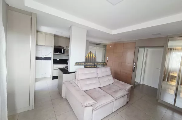 Apartamento para  locação , mobiliado , 2 quartos , sacada com churrasqueira , garagem