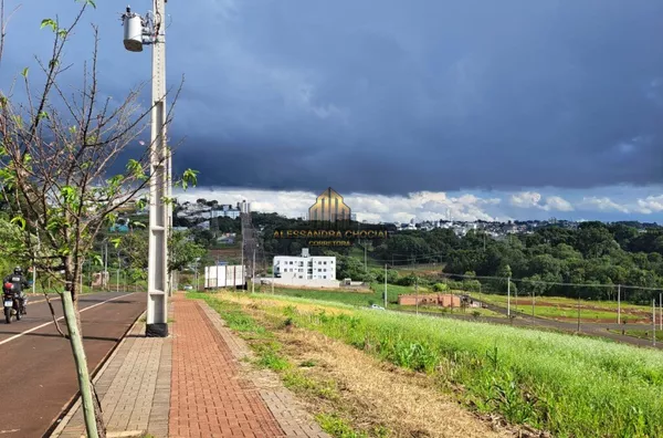 Terreno comercial na nova área médico hospital de Pato Branco, entrada + 14 x sem juros