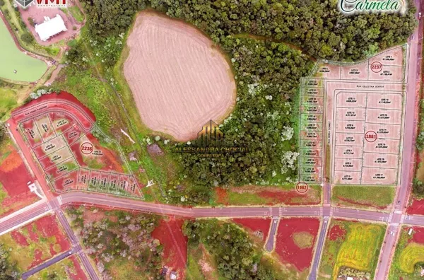 Terreno comercial na nova área médico hospital de Pato Branco, entrada + 14 x sem juros