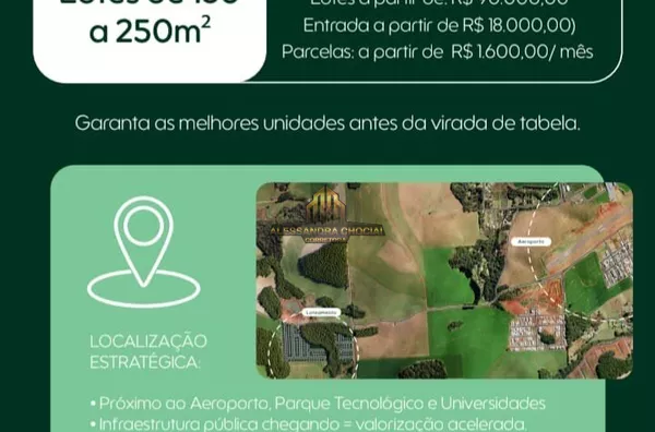 Loteamento VALE VERDE ,  bairro Chioqueta / Aeroporto, Pato Branco