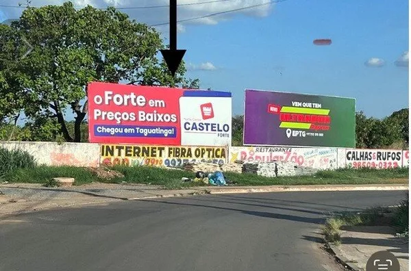 Outdoor para aluguel,  - Selecione - Bairro, Brasilia