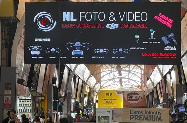 LED | Feira dos Importados - 2 painéis