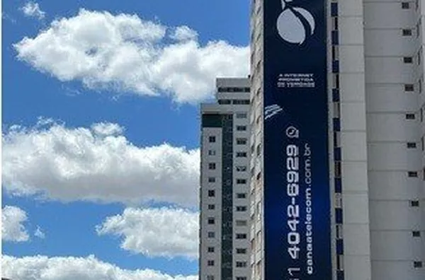 Águas Claras | Empena Imprensa 3C (Sams Club)