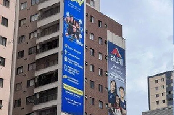 Águas Claras | Empena av. Araucárias Norte Lado E