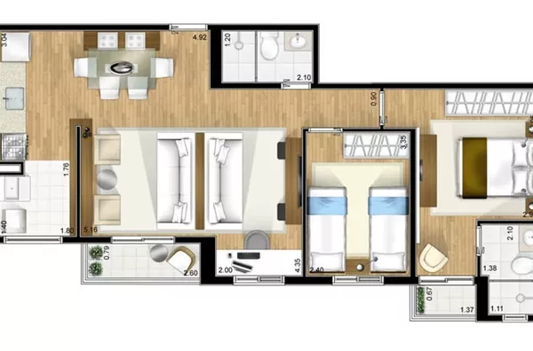 Apartamento para Venda em Barueri / SP no bairro Tamboré