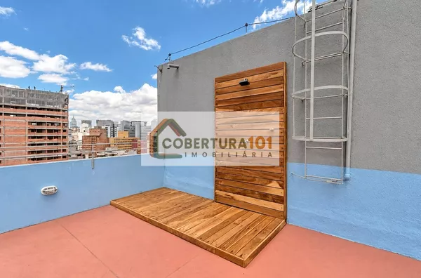 Studio para locação na República, 28m², reformado, com cozinha integrada e coworking no condomínio - Foto 20