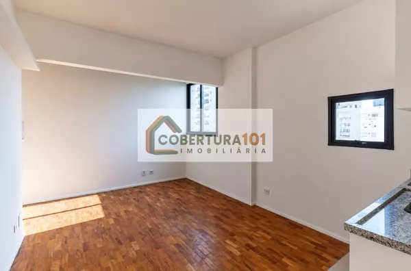 Apartamento para locação na República, 41 m², reformado, com cozinha integrada e coworking no condomínio - Foto 26