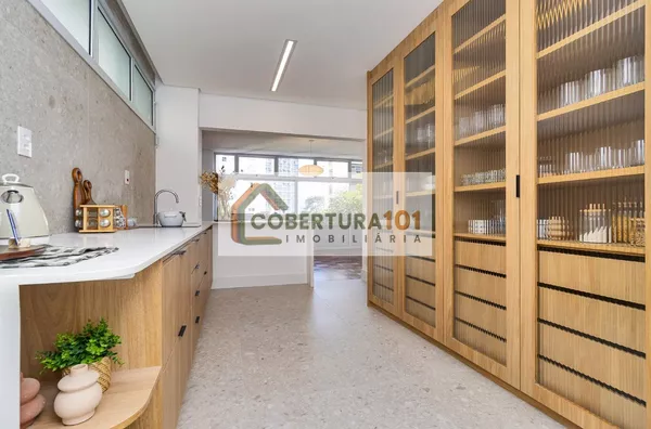 Apartamento reformado à venda em Higienópolis, um por andar, 210,55 m², 3 suítes e 2 vagas - Foto 23