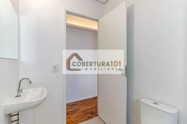 Apartamento para locação na República, 41 m², reformado, com cozinha integrada e coworking no condomínio - Foto 17
