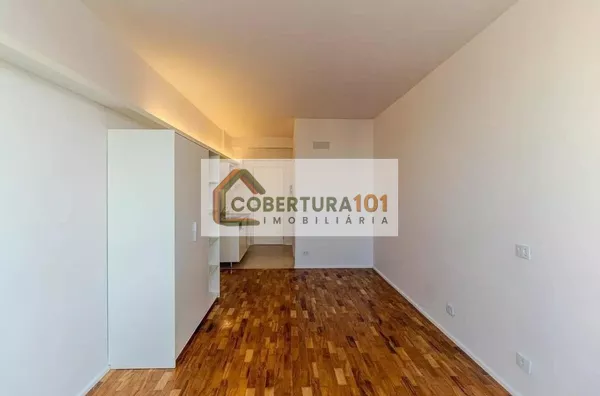 Studio para locação na República, 28m², reformado, com cozinha integrada e coworking no condomínio