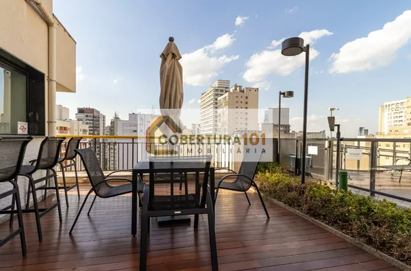 Cobertura à venda em Santa Cecília, 70 m², 1 dormitório, sacada, ar-condicionado e 1 vaga - Foto 8