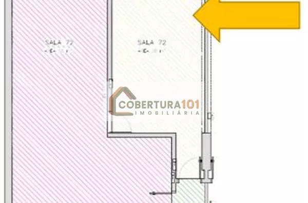 Sala comercial para Alugar 38,00 m², R$ 1.957,05/mês - Bela Vista - São Paulo - Foto 4