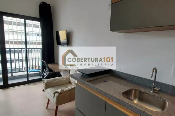 Studio para Alugar mobiliado 23,00 m², por R$ 2.400,00 - Vila Buarque - São Paulo - Foto 3